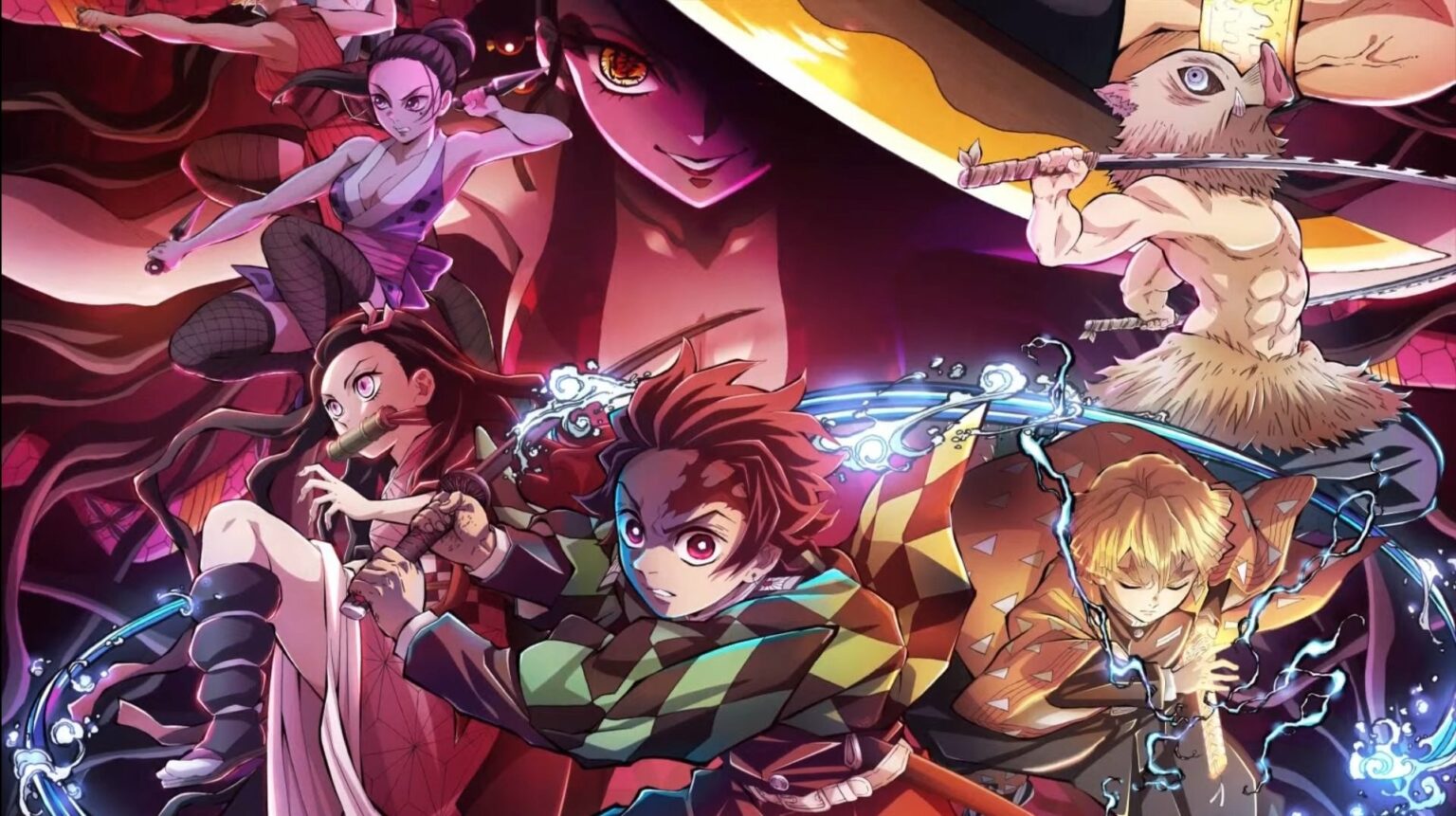 Demon Slayer: Entertainment District Arc Key Visual Revealed